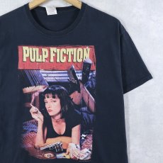 画像1: PULP FICTION クライム映画 プリントTシャツ BLACK M (1)