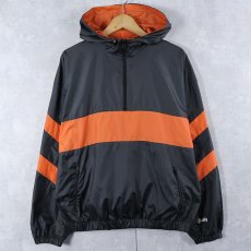 画像1: Eastbay SPORTS COLLECTION 切り替えデザイン ナイロンアノラックパーカー L (1)