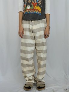 画像2: 〜60's western costume プリズナーパンツ W34 (2)