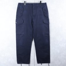 画像1: "CANADIAN TYPE" コンバットパンツ NAVY W35 (1)