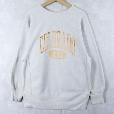 画像1: Champion REVERSE WEAVE "COLORADO" プリントスウェット (1)