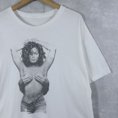 画像1: JANET JACKSON シンガーソングライター ツアープリントTシャツ (1)