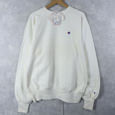 画像1: 90's Champion REVERSE WEAVE USA製 目付き スウェット L タグ付き未使用  (1)