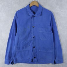 画像1: VINTAGE EURO コットンワークカバーオール (1)