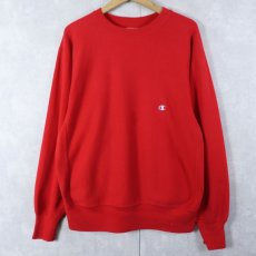 画像1: 80's Champion REVERSE WEAVE トリコタグ USA製 目付き スウェット L (1)