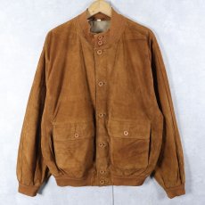 画像1: "A-1 TYPE" スエードレザー ヴァルスタージャケット SIZE48 (1)