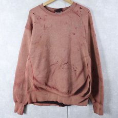 画像2: 90's Lee REVERSE WEAVE TYPE USA製 "Mr.PLEASANT ICE ARENA" フェードスウェット L (2)