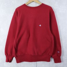 画像1: 90's Champion REVERSE WEAVE USA製 目付き スウェット L (1)