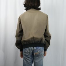 画像3: 90's Swingster USA製 ワッペン付き ジップジャケット M (3)