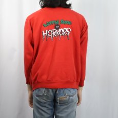 画像4: 80's The Little Shop of Horrors "FEED ME!" SFホラー映画 プリントラグランスウェット XL (4)