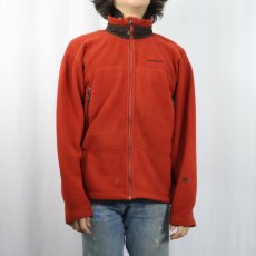 画像2: 2000's Patagonia Rシリーズ R3 POLARTEC フリースジップジャケット M (2)