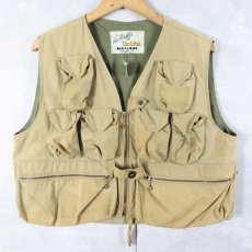 画像1: 50's MASLAND Tac-L-Pak フィッシングベスト M (1)