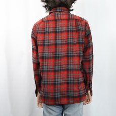 画像3: 60〜70's PENDLETON チェック柄 ウールシャツ (3)