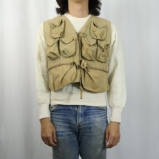 画像2: 50's MASLAND Tac-L-Pak フィッシングベスト M (2)