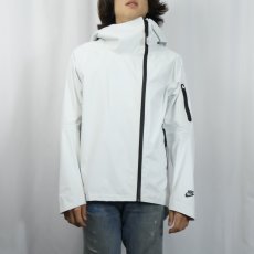 画像2: NIKE ナイロンジップパーカー M (2)