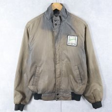 画像1: 90's Swingster USA製 ワッペン付き ジップジャケット M (1)
