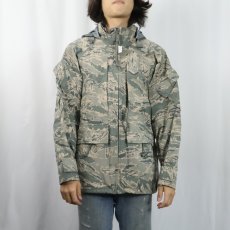 画像2: 2000's U.S.AIR FORCE APECS ABU デジタルタイガーカモ GORE-TEX パーカー SMALLX-SHORT (2)