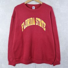 画像1: 80's RUSSELL ATHLETIC USA製 "FLORIDA STATE" プリントスウェット XL (1)