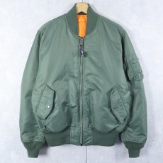 画像1: 民間品 ALPHA INDUSTRIES, INC MA-1 フライトジャケット  (1)
