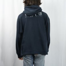 画像4: Neurosis ハードコアパンクバンド プリントスウェットフーディー BLACK (4)