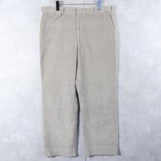 画像1: 90's LANDS'END USA製 太畝コーデュロイパンツ W36 (1)