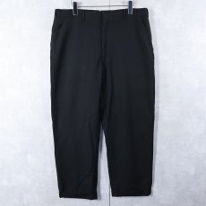 画像1: 〜90's ウールスラックス BLACK W36 (1)