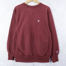 画像1: 90's Champion REVERSE WEAVE USA製 目付き スウェット L (1)