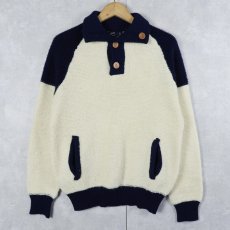 画像1: 80's〜 Sutton Place アクリルニットセーター M (1)
