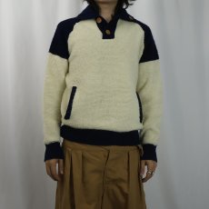 画像2: 80's〜 Sutton Place アクリルニットセーター M (2)