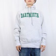 画像2: 90's CAMBER "DARTMOUTH" プリントスウェットフーディー (2)