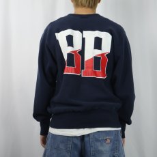 画像4: 90's Champion REVERSE WEAVE USA製 "BLIND BROOK" プリントスウェット NAVY L (4)