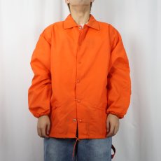 画像2: 70〜80's RUSSELL ATHLETIC 金タグ ナイロンコーチジャケット L タグ付き未使用  (2)