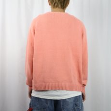 画像3: 90's LANDS' END JAPAN製 コットンニットセーター XL (3)