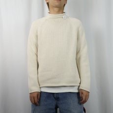 画像2: J.CREW ロールネック コットンニットセーター (2)