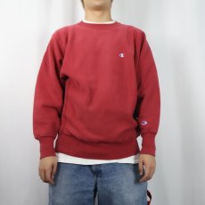 画像2: 90's Champion REVERSE WEAVE USA製 目付き スウェット L (2)