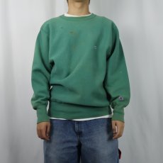 画像2: 90's Champion REVERSE WEAVE USA製 目付き スウェット L (2)