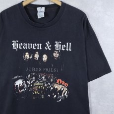 画像1: 2000's HEAVEN ＆ HELL ヘヴィメタルバンドTシャツ BLACK XL (1)