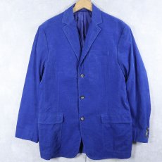 画像1: POLO Ralph Lauren ITALY製 コーデュロイ テーラードジャケット M (1)