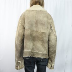 画像3: DIESEL ムートンジャケット XXL (3)