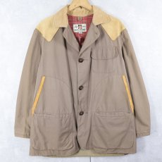 画像1: 50's WOOD-STREAM by Tapatco ハンティングジャケット SIZE40 (1)
