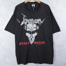 画像1: 90's VENOM ヘヴィメタル・バンドTシャツ BLACK XL (1)