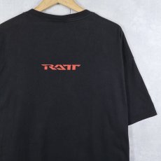 画像2: 90's RATT ハードロックバンドTシャツ BLACK XL (2)