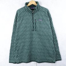 画像1: 2022AW Patagonia 総柄 ハーフベターセーター XXL (1)