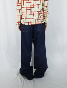 画像4: 50's HEADLIGHT USA製 デニムペインターパンツ W33 (4)