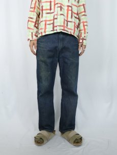 画像3: 60's Wrangler 13MWZ USA製 斜めベル デニムパンツ W32 (3)