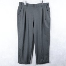画像1: Brooks Brothers USA製 2タック ウールスラックス W35 (1)