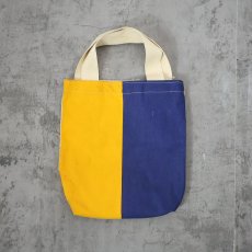画像1: UNKNOWN 2トーン キャンバストートバッグ (1)