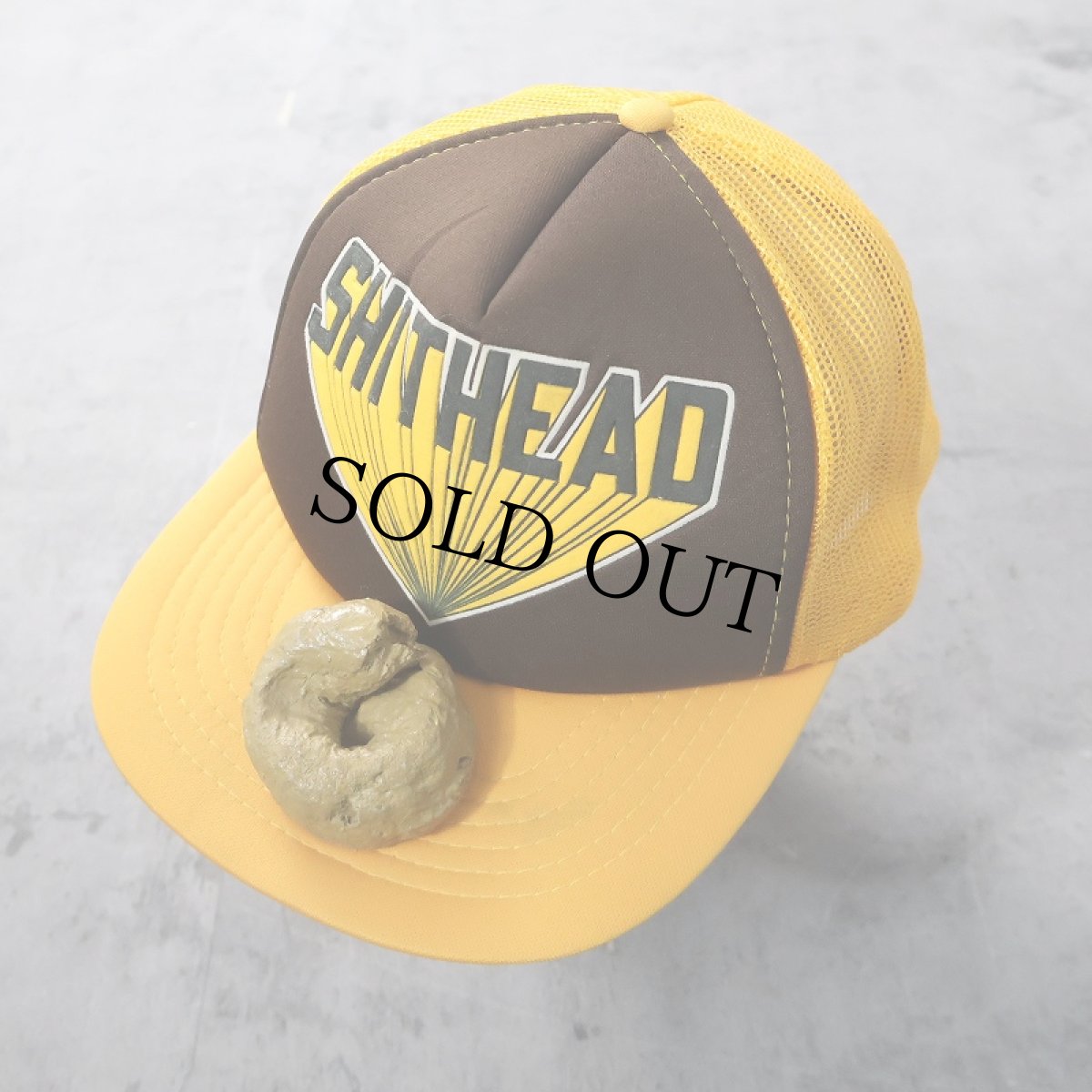 画像1: "SHITHEAD" ファニーデザイン メッシュキャップ (1)