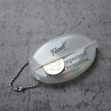 画像3: Feeet Anniversary Original Coin Case 【Feeet_Upstairs / CLEAR × DARK GREEN】 (3)