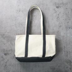画像1: 90's L.L.Bean USA製 "BOAT AND TOTE" ロングハンドル キャンバストートバッグ MEDIUM (1)
